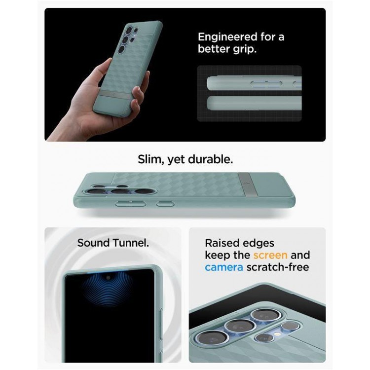 Θήκη Spigen SGP Parallax MagSafe για Samsung Galaxy S25 ULTRA 5G 2025 - Sage ΠΡΑΣΙΝΟ - ACS09053