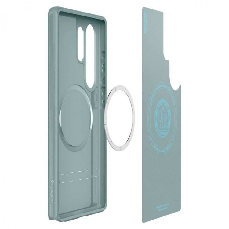 Θήκη Spigen SGP Parallax MagSafe για Samsung Galaxy S25 ULTRA 5G 2025 - Sage ΠΡΑΣΙΝΟ - ACS09053