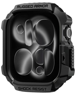 Θήκη Spigen SGP Rugged Armor 2 για Apple Watch SERIES 10/11 46mm - ΜΑΥΡΟ - ACS10499