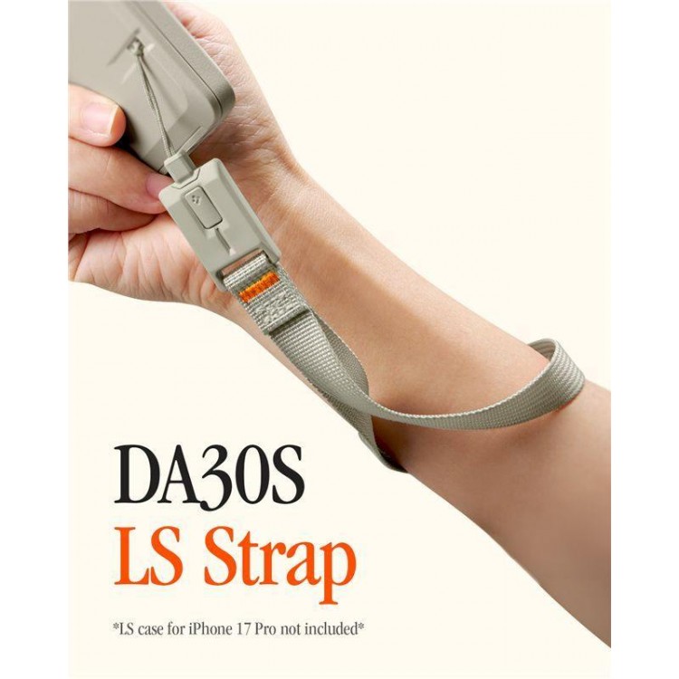 Spigen SGP Universal Λουράκι καρπού Lanyard για Θήκες, DA30S-LS - Stone ΜΠΕΖ - AFA10617