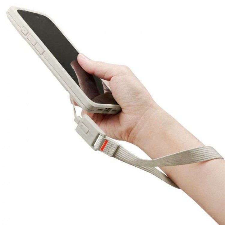 Spigen SGP Universal Λουράκι καρπού Lanyard για Θήκες, DA30S-LS - Stone ΜΠΕΖ - AFA10617