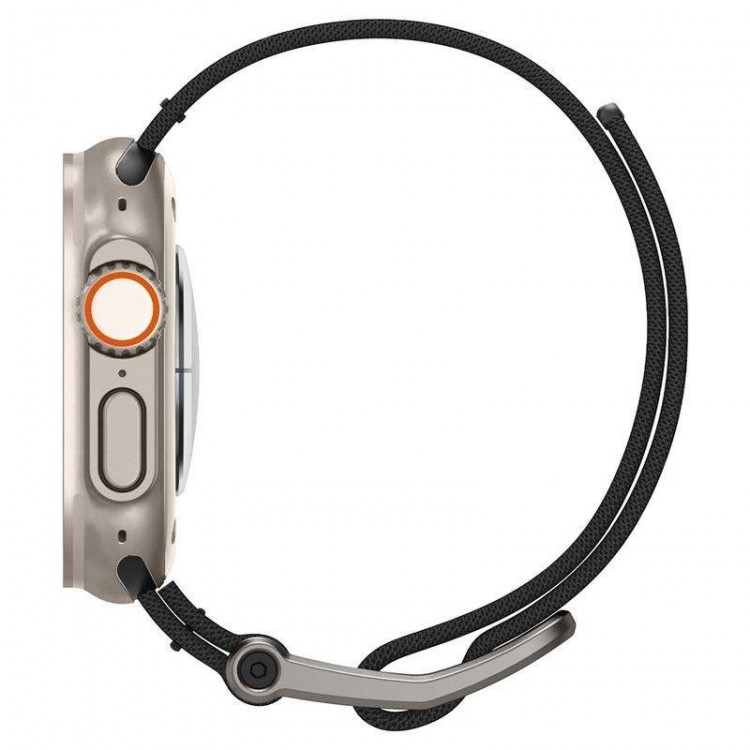Spigen SGP DuraPro Flex λουράκι για Apple Watch Ultra 3/2/1 49mm, Series 11/10 46 mm and Series 9/8/7/SE 45mm, 44mm - ΜΑΥΡΟ - AMP02465