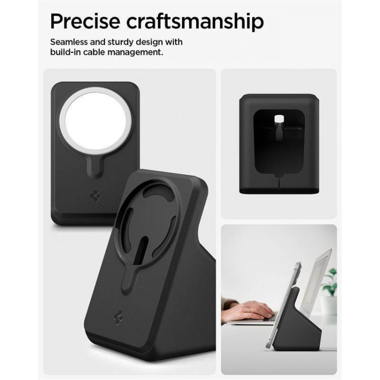 Spigen SGP βάση Φόρτισης MagSafe Charger Stand S, για SMARTPHONES, Apple iPhone - MAΥΡΟ - AMP09170