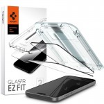 Spigen SGP Γυαλί προστασίας GLAS.tR EZ Fit HD CASE FRIENDLY για APPLE iPhone 15 Plus 6.7 2023 - ΜΑΥΡΟ - AGL06884 - 2 TEM.