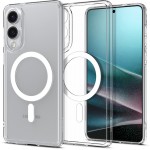 Θήκη Spigen SGP Ultra Hybrid MagFit MagSafe για Samsung Galaxy S25 Edge 5G 2025 - ΔΙΑΦΑΝΟ ΛΕΥΚΟ - ACS09418
