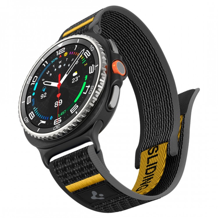 Spigen SGP ATHLEX AIR Band / λουράκι για Samsung Galaxy Watch 8 46mm/44mm/40mm - ΜΑΥΡΟ - AMP10111