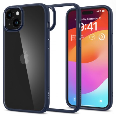 Θήκη Spigen SGP Ultra Hybrid για Apple iPhone 15 6.1 2023 - ΜΠΛΕ - ACS06801