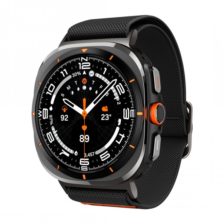 Spigen SGP BAND FIT LITE Υφασμάτινο Λουράκι για Samsung Galaxy Watch Ultra 49MM - ΜΑΥΡΟ - AMP08772 