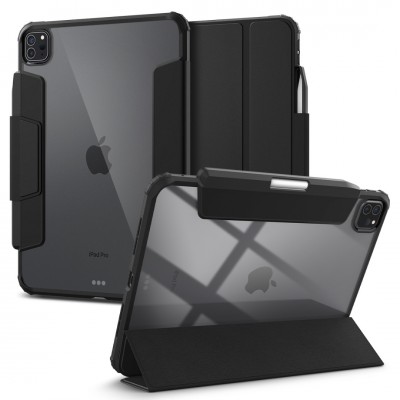 Θήκη Spigen SGP ULTRA HYBRID PRO FOLIO για Apple iPad Pro 13" 2024 7ης Γενιάς M4 με υποδοχή Στυλό - ΜΑΥΡΟ - ACS07006