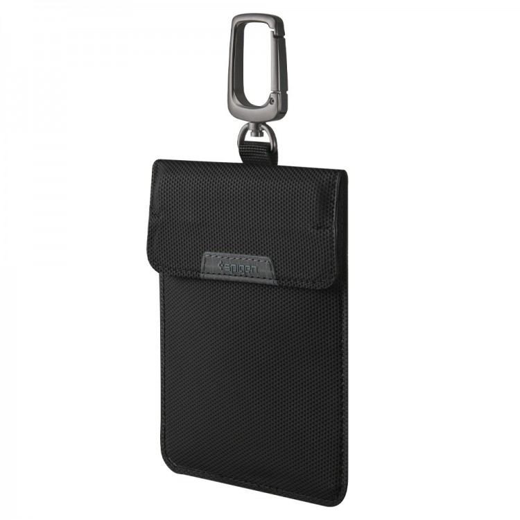 Spigen Klasden Πορτοφόλι,  RFIDShield Προστασία (CarKey) , KEYLESS RFID SIGNAL BLOCKER - ΜΑΥΡΟ - AFA03754