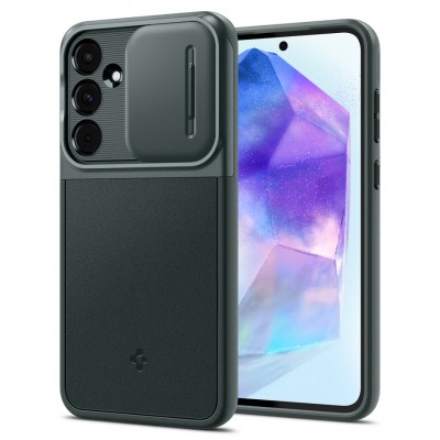 Θήκη Spigen SGP Optik Armor για Samsung Galaxy A55 5G 2024 - ACS07536 - ΠΡΑΣΙΝΟ