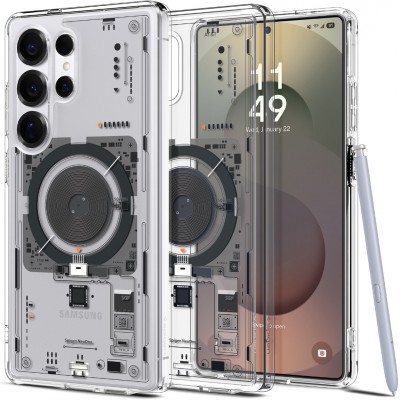 Θήκη Spigen SGP Ultra Hybrid MagFit MagSafe για Samsung Galaxy S25 ULTRA 5G 2025 - neo one ΛΕΥΚΟ - ACS08959