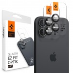 SPIGEN SGP OPTIK.TR EZ FIT CAMERA PROTECTOR Γυαλί προστασίας ΦΑΚΩΝ 9H για CAMERA LENS για Apple IPHONE 16 6.1/16 Plus 6.7 - ΜΑΥΡΟ - AGL07921 - 2-TEM