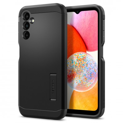 Θήκη Spigen SGP Tough Armor για Samsung Galaxy A14 LTE - ΜΑΥΡΟ - ACS05976 
