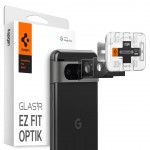 Spigen SGP GLAS.tR SLIM Optik Γυαλί προστασίας 9H Camera Lens για CAMERA για Google Pixel 8 - ΜΑΥΡΟ - 2 τεμ. - AGL06352
