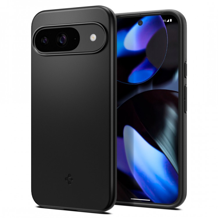 Θήκη SPIGEN SGP Thin Fit για GOOGLE PIXEL 9 Pro/Pixel 9 - ΜΑΥΡΟ - ACS07697