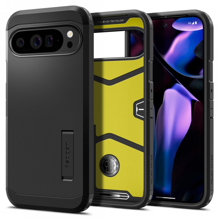 Θήκη Spigen SGP TOUGH Armor για GOOGLE PIXEL 9 Pro XL - ΜΑΥΡΟ - ACS07726