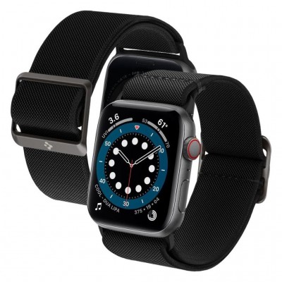 Spigen SGP BAND FIT LITE STRAP for APPLE WATCH Series 41mm / 40mm / 38mm & APPLE WATCH 10/11 42mm – ΜΑΥΡΟ - AMP02290
