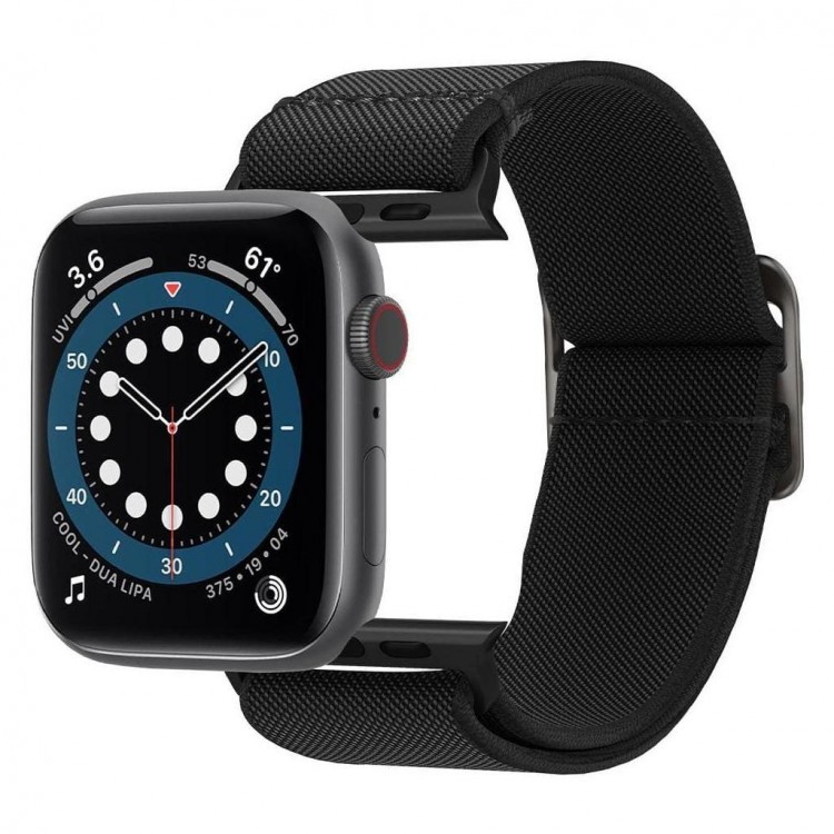 Spigen SGP BAND FIT LITE STRAP for APPLE WATCH Series 41mm / 40mm / 38mm & APPLE WATCH 10/11 42mm – ΜΑΥΡΟ - AMP02290