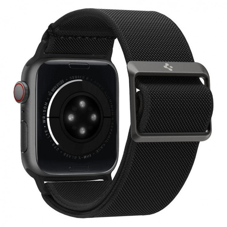 Spigen SGP BAND FIT LITE STRAP for APPLE WATCH Series 41mm / 40mm / 38mm & APPLE WATCH 10/11 42mm – ΜΑΥΡΟ - AMP02290