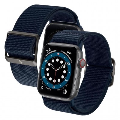 Spigen SGP BAND FIT LITE STRAP for APPLE WATCH Series 41mm / 40mm / 38mm – Navy ΜΠΛΕ - AMP02291