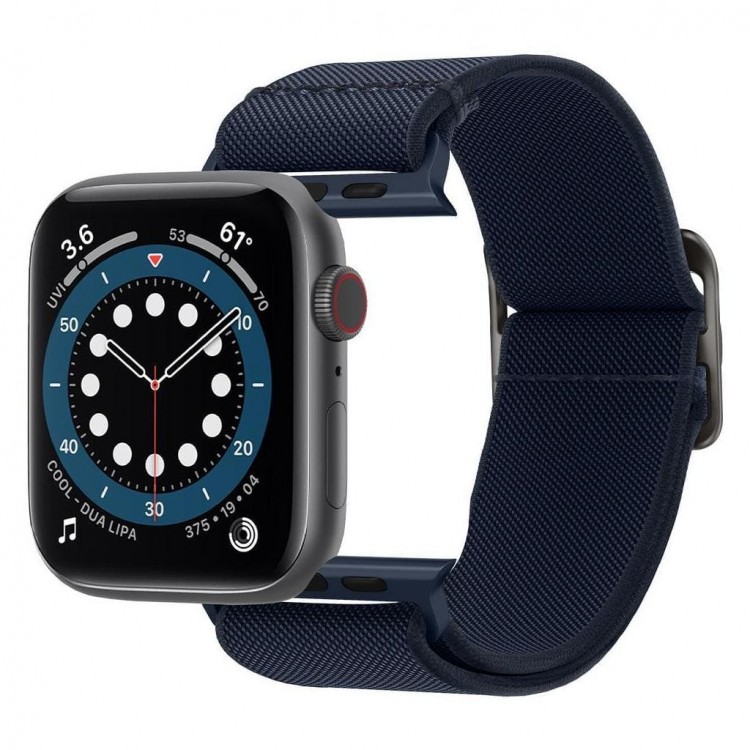 Spigen SGP BAND FIT LITE STRAP for APPLE WATCH Series 41mm / 40mm / 38mm – Navy ΜΠΛΕ - AMP02291