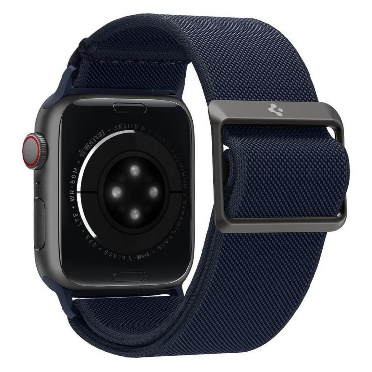 Spigen SGP BAND FIT LITE STRAP for APPLE WATCH Series 41mm / 40mm / 38mm – Navy ΜΠΛΕ - AMP02291
