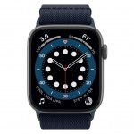 Spigen SGP BAND FIT LITE STRAP for APPLE WATCH Series 41mm / 40mm / 38mm – Navy ΜΠΛΕ - AMP02291