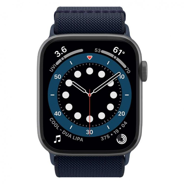 Spigen SGP BAND FIT LITE STRAP for APPLE WATCH Series 41mm / 40mm / 38mm – Navy ΜΠΛΕ - AMP02291