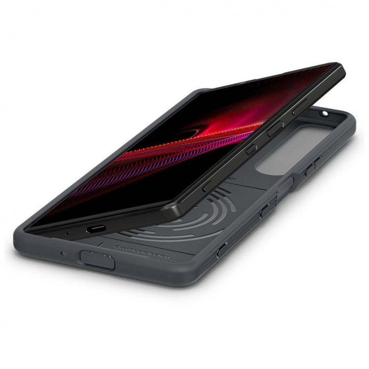 Θήκη SPIGEN SGP SILICONE STONE Armor για SONY XPERIA 1 III 2021 - Dusk MAYΡΗ - ACS03094