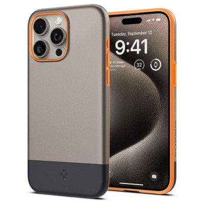 Θήκη Spigen SGP Style Armor MagFit MAGSAFE για Apple iPhone 15 PRO 6.1 2023 - ALPINE ΧΡΥΣΟ - ACS06746