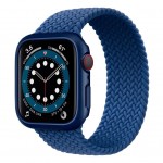 Spigen SGP Thin Fit θήκη για Apple Watch SERIES 6, 5, 4, SE - 44mm - METALLIC ΜΠΛΕ - ACS02223