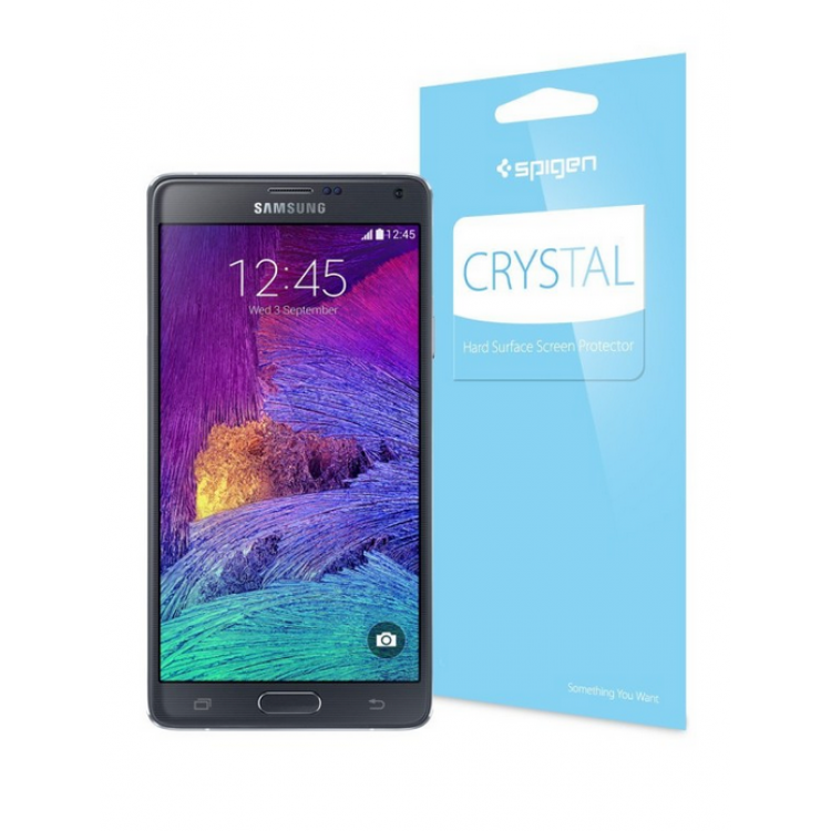 Spigen SGP Μεμβράνη Προστασίας LCD Film Ultra Crystal UC για Galaxy Note 4 - SGP11105