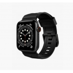 Spigen SGP Rugged Armor λουράκι για Apple Watch series Ultra 2/1 49mm, Series 10 46mm and Series 9/8/7/6/5/4/SE 45mm, 44mm - ΜΑΥΡΟ - AMP02854