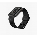 Spigen SGP Rugged Armor λουράκι για Apple Watch series Ultra 2/1 49mm, Series 10 46mm and Series 9/8/7/6/5/4/SE 45mm, 44mm - ΜΑΥΡΟ - AMP02854