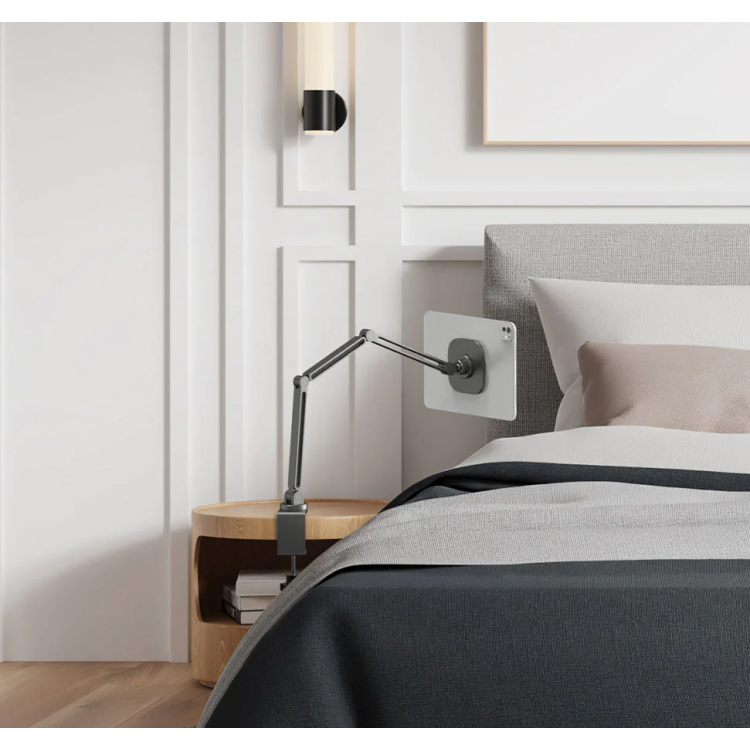 Spigen SGP OneTap Clamp Μαγνητική Ρυθμιζόμενη Βάση Tablet με Πολλαπλές γωνίες κλίσης - ΓΚΡΙ - AMP09191