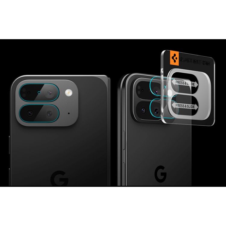 Spigen SGP GLAS.tR EZ FIT Optik PRO Γυαλί προστασίας 9H Camera Lens για CAMERA για Google Pixel 10 Pro Fold 2025 - ΔΙΑΦΑΝΟ - 2 τεμ. - AGL09664