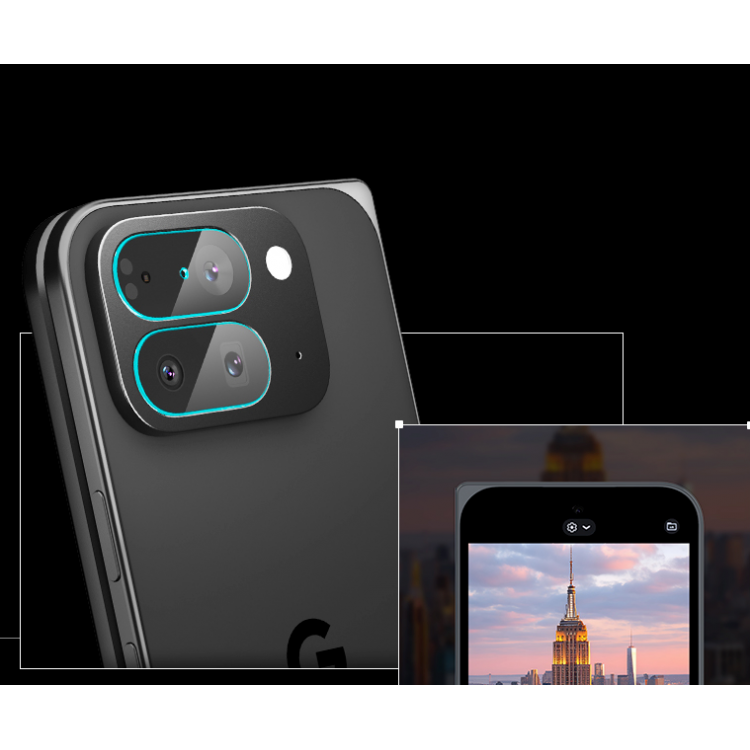 Spigen SGP GLAS.tR EZ FIT Optik PRO Γυαλί προστασίας 9H Camera Lens για CAMERA για Google Pixel 10 Pro Fold 2025 - ΔΙΑΦΑΝΟ - 2 τεμ. - AGL09664