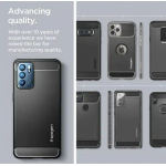 Θήκη SPIGEN SGP Ultra Rugged Armor για Oppo Reno6 5G - MATTE ΜΑΥΡΟ - ACS04312