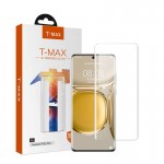 T-MAX UV GLASS Γυαλί προστασίας Case Friendly Fullcover 3D FULL CURVED 0.3MM  για HUAWEI P50 PRO - ΔΙΑΦΑΝΟ - TMX041