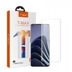 T-MAX UV GLASS Γυαλί προστασίας Case Friendly Fullcover 3D FULL CURVED 0.3MM  για OnePlus 10 Pro - ΔΙΑΦΑΝΟ - TMX00253