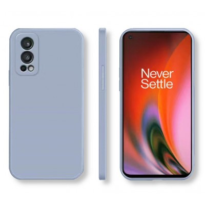 Θήκη TECH PROTECT Bodycell Square Liquid Silicon για Oneplus Nord 2 5G - ΜΠΛΕ