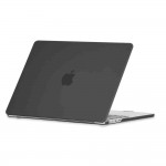 Θήκη TECH PROTECT SMARTSHELL για Apple MACBOOK AIR 13 M2 / M3 / 2022-2024 - MAΤ ΜΑΥΡΟ