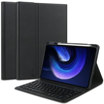 Θήκη TECH PROTECT SMARTCASE FOLIO με Πληκτρολόγιο BT για XIAOMI PAD 6 / 6 PRO - ΜΑΥΡΟ 