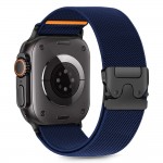 TECH-PROTECT Λουράκι NYLON CLASP για APPLE WATCH  6 / 7 / 8 / 9 / 10 / SE / ULTRA 1 / 2 (44 / 45 / 46 / 49 MM) - ΜΠΛΕ