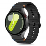 TECH PROTECT SILICONE SPORT λουράκι σιλικόνης για SAMSUNG GALAXY WATCH 4 / 5 / 5 PRO / 6 / 7 / FE - ΜΑΥΡΟ
