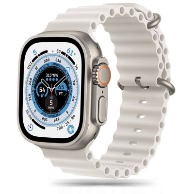 TECH PROTECT Λουράκι Σιλικόνης ICONBAND PRO για APPLE WATCH 4 / 5 / 6 / 7 / 8 / SE / ULTRA (42 / 44 / 45 / 49 MM) - ΜΠΕΖ