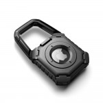 Θήκη TECH PROTECT KEVLAR Μπρελόκ με καραμπινερ για APPLE AIRTAG 1/2 - ΜΑΥΡΟ