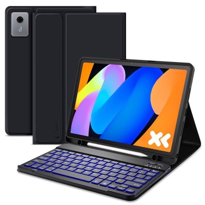 Θήκη TECH PROTECT SMARTCASE FOLIO SC PEN slot με ασύρματο BT πληκτρολόγιο και υποδοχή PENCIL για LENOVO IDEA TAB 11.0 TB-336 - ΜΑΥΡΟ