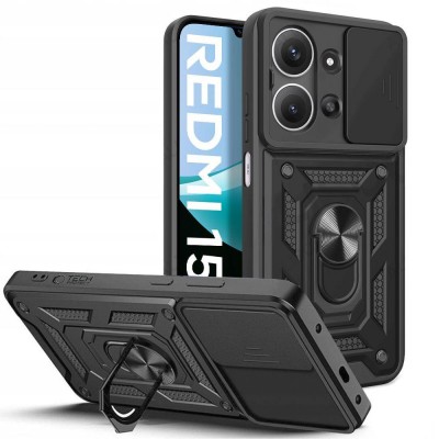 Θήκη TECH PROTECT CAMSHIELD PRO για XIAOMI REDMI 15C - ΜΑΥΡΟ